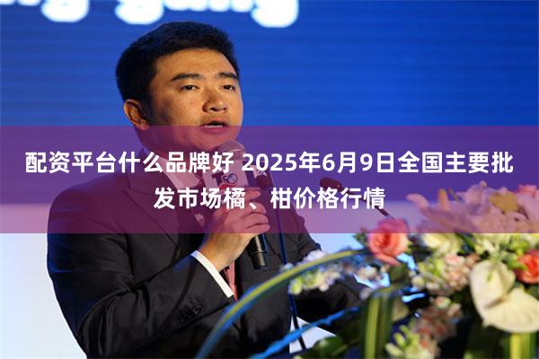 配资平台什么品牌好 2025年6月9日全国主要批发市场橘、柑价格行情